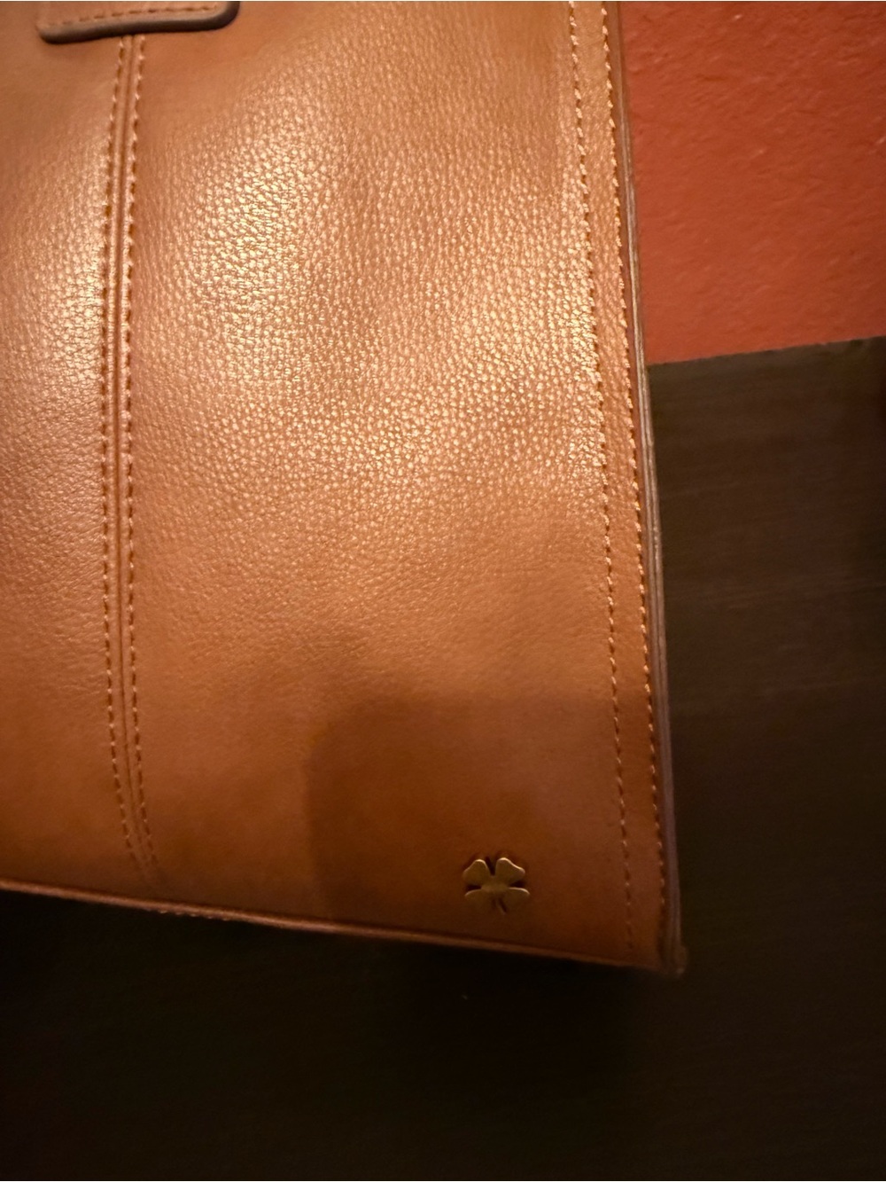 Lucky Brand Brown Leather Satchel Tote - Picture 4 of 9